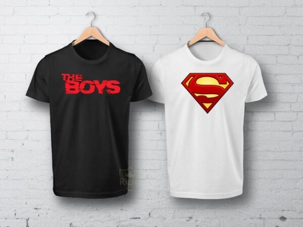 Cotton Jersey Printed T-Shirt, Pack Of 2